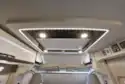 The skylight in the living area of the Globecar Summit Prime 540 campervan