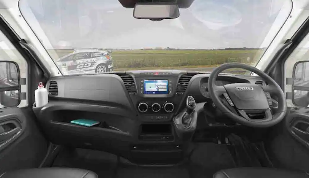 The driver's view - picture courtesy of the Swift Group (Click to view full screen)